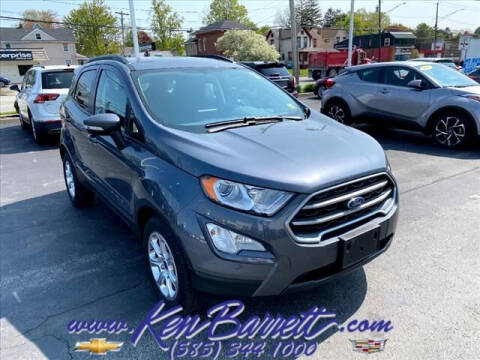 2020 Ford EcoSport for sale at KEN BARRETT CHEVROLET CADILLAC in Batavia NY