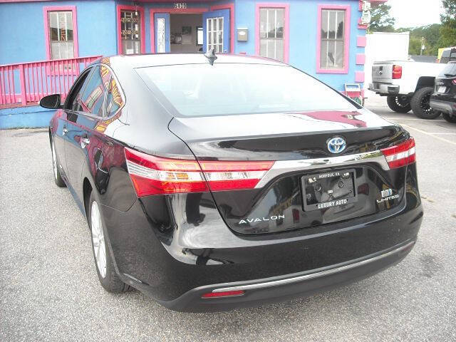 2015 Toyota Avalon Hybrid for sale at Luxury Auto Sales, Inc in Norfolk, VA