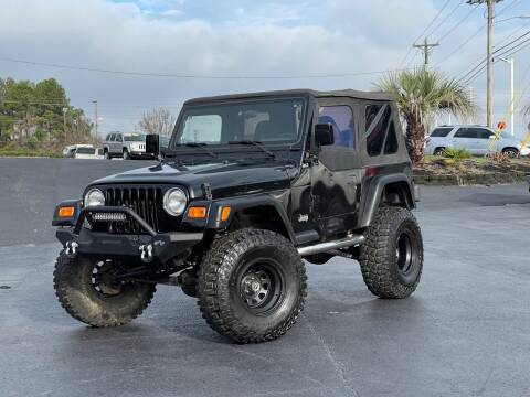 2002 Jeep Wrangler for sale at Rock 'N Roll Auto Sales in West Columbia SC