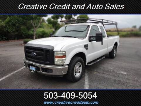 2008 Ford F-250 Super Duty for sale at Creative Credit & Auto Sales in Salem OR