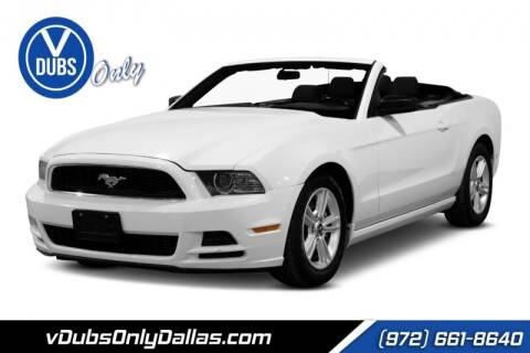 2014 Ford Mustang for sale at VDUBS ONLY in Dallas TX