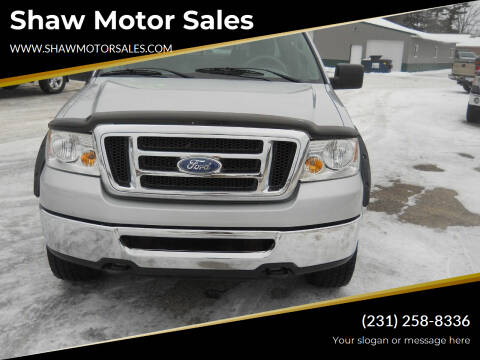 2008 Ford F-150 for sale at Shaw Motor Sales in Kalkaska MI