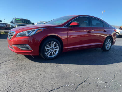 2015 Hyundai Sonata for sale at AJOULY AUTO SALES in Moore OK
