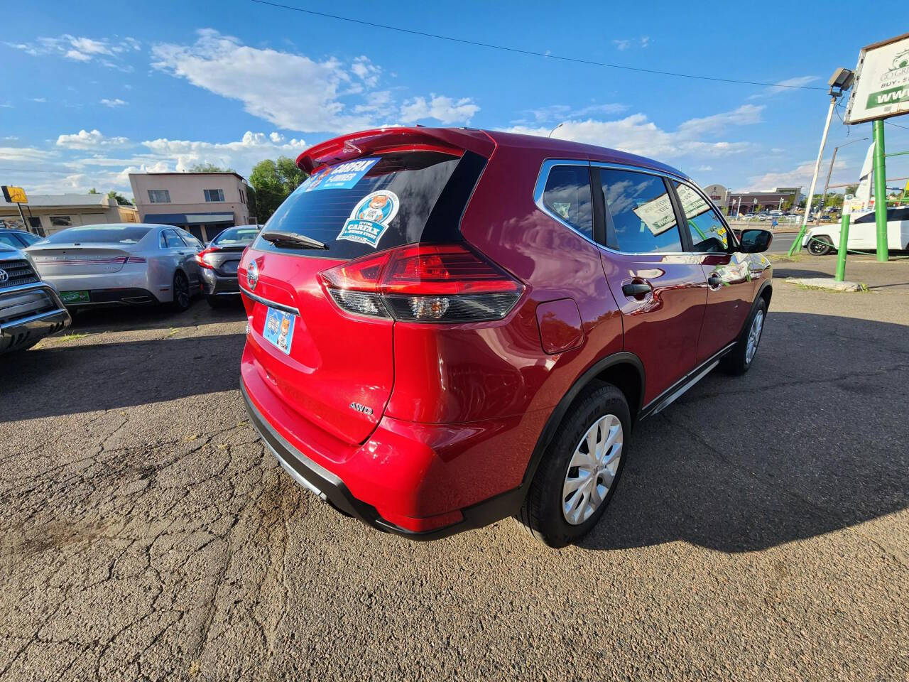 2017 Nissan Rogue for sale at GO GREEN MOTORS in Lakewood, CO