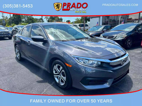 2018 Honda Civic for sale at Prado Auto Sales in Miami FL
