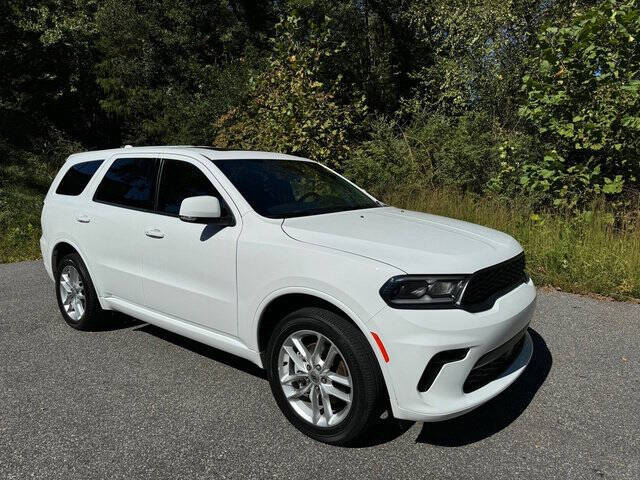 Used 2022 Dodge Durango GT Plus with VIN 1C4RDJDG2NC220271 for sale in Alliance, OH