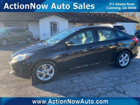 2014 Ford Focus for sale at ACTION NOW AUTO SALES in Cumming GA