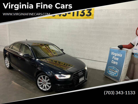 2014 Audi A4 for sale at Virginia Fine Cars in Chantilly VA