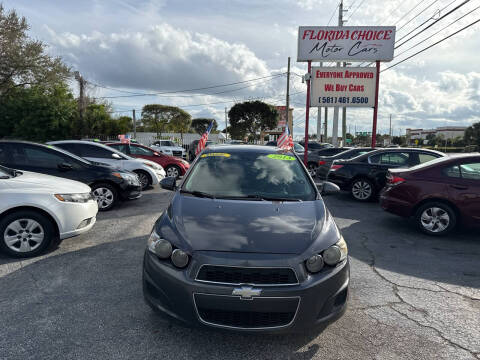 2013 Chevrolet Sonic for sale at Florida Choice Motorcars in West Palm Beach FL