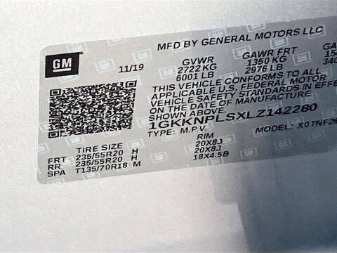 2020 GMC Acadia Denali