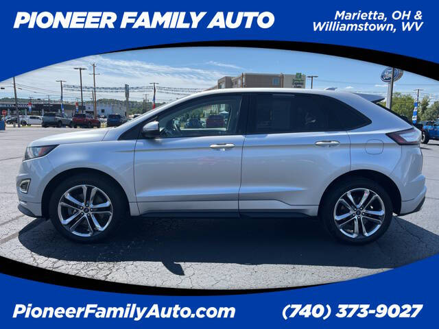 Used 2017 Ford Edge Sport with VIN 2FMPK4AP6HBC69363 for sale in Williamstown, WV