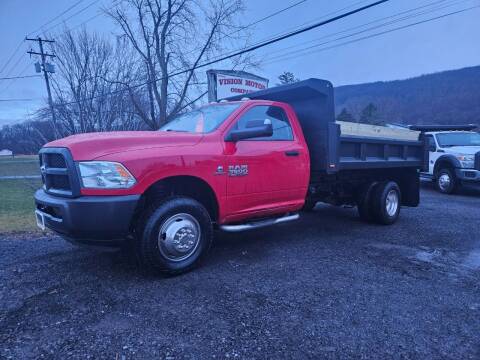 2016 RAM 3500 for sale at Vision Motor Company Inc. in Moravia NY