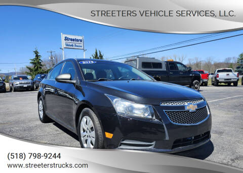 2012 Chevrolet Cruze for sale at Streeters Vehicle Services,  LLC. in Queensbury NY