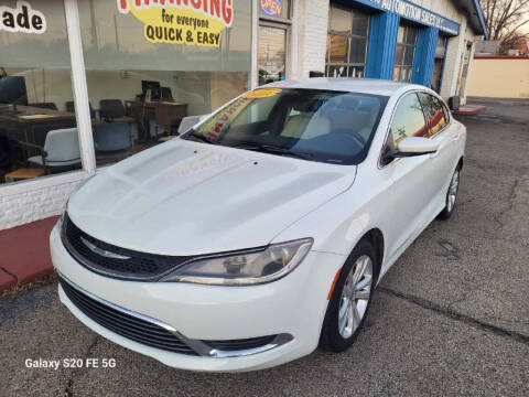 2015 Chrysler 200 for sale at AutoMotion Sales in Franklin OH
