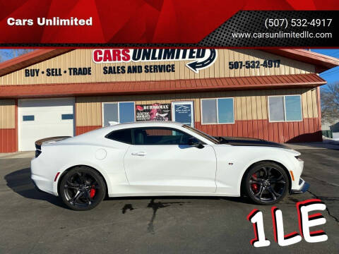 2020 Chevrolet Camaro for sale at Cars Unlimited in Marshall MN