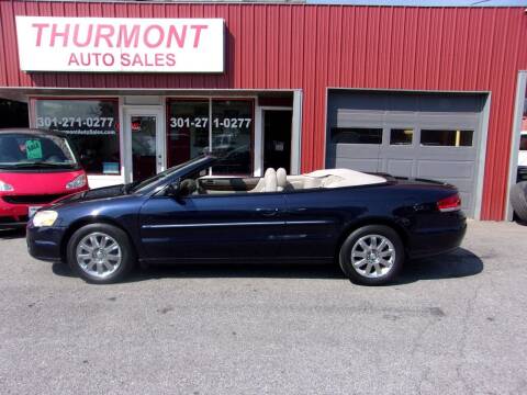 2004 Chrysler Sebring for sale at THURMONT AUTO SALES in Thurmont MD