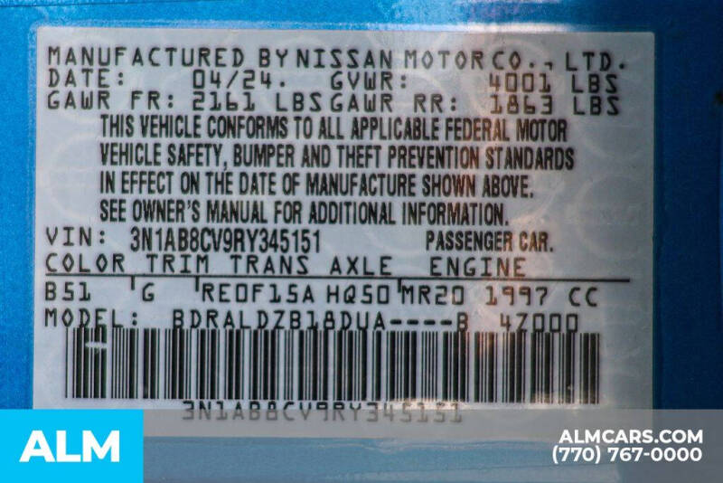 2024 Nissan Sentra SV