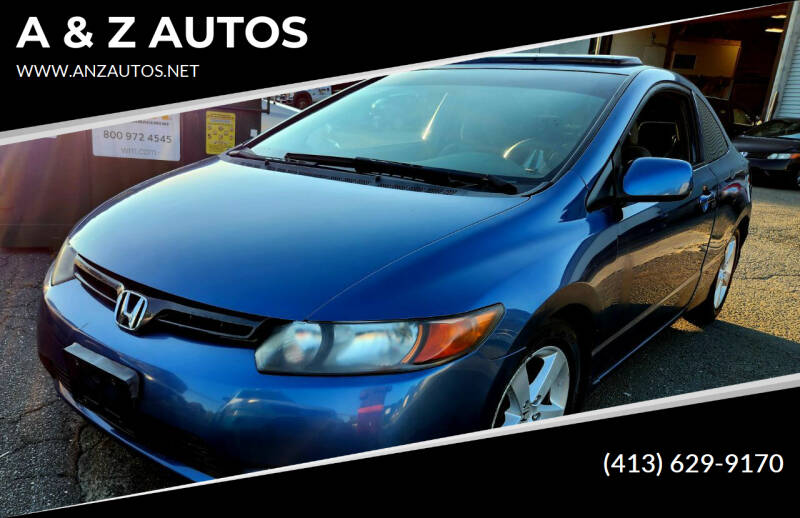 2006 Honda Civic for sale at A & Z AUTOS in Westfield MA