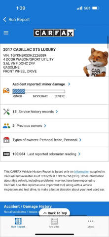 2017 Cadillac XT5 Luxury