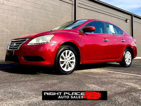 2014 Nissan Sentra for sale at Right Place Auto Sales LLC in Indianapolis IN