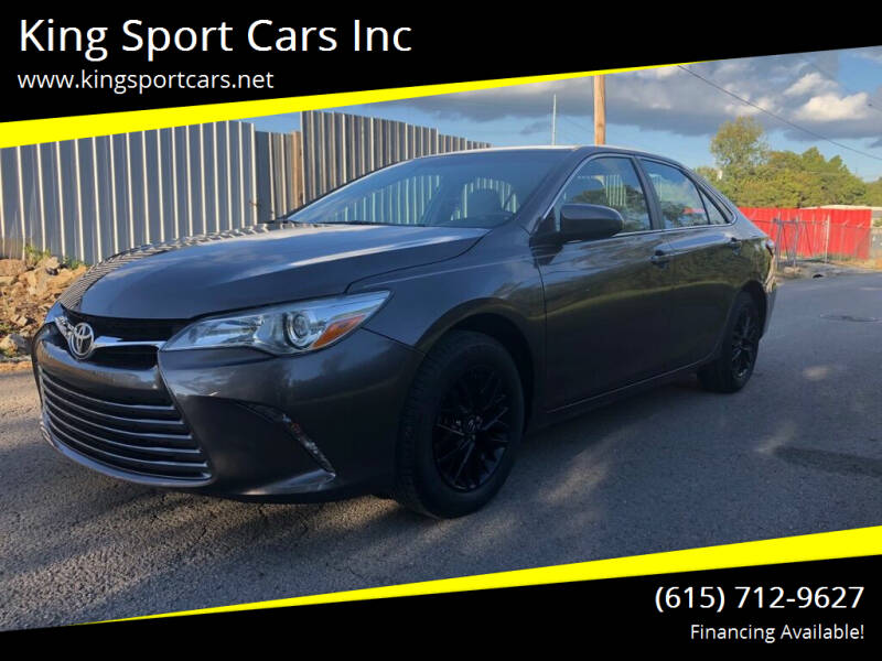 2015 Toyota Camry for sale at King Sport Cars Inc in Madison TN