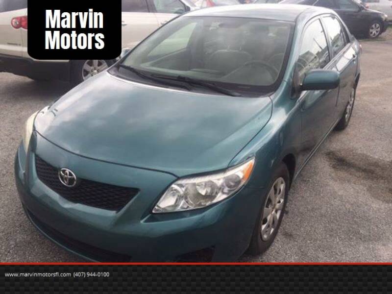 2009 Toyota Corolla for sale at Marvin Motors in Kissimmee FL