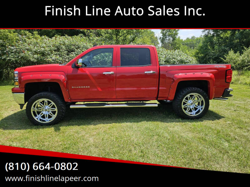 2014 Chevrolet Silverado 1500 for sale at Finish Line Auto Sales Inc. in Lapeer MI