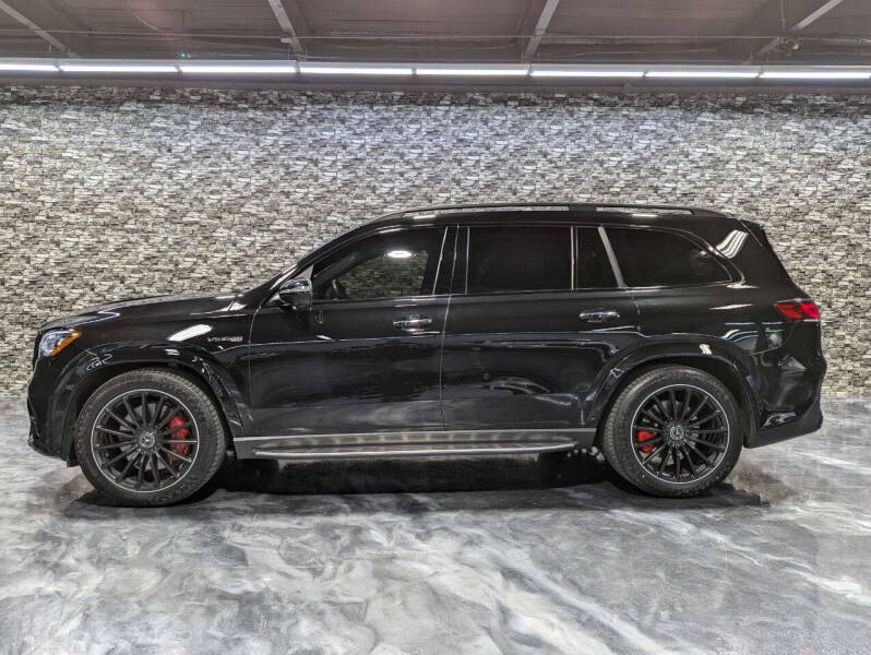 Used 2022 Mercedes-Benz GLS AMG GLS63 with VIN 4JGFF8KE9NA779542 for sale in Detroit, MI