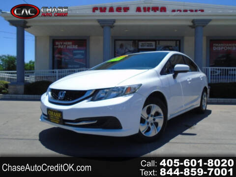 2015 Honda Civic for sale at Chase Auto Credit in Oklahoma City OK