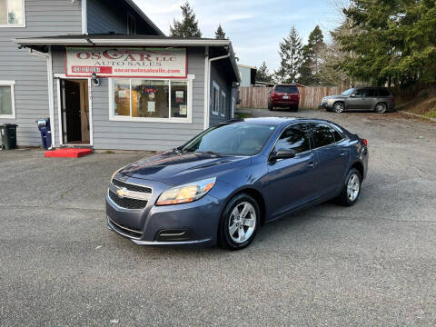 2013 Chevrolet Malibu for sale at Oscar Auto Sales in Tacoma WA