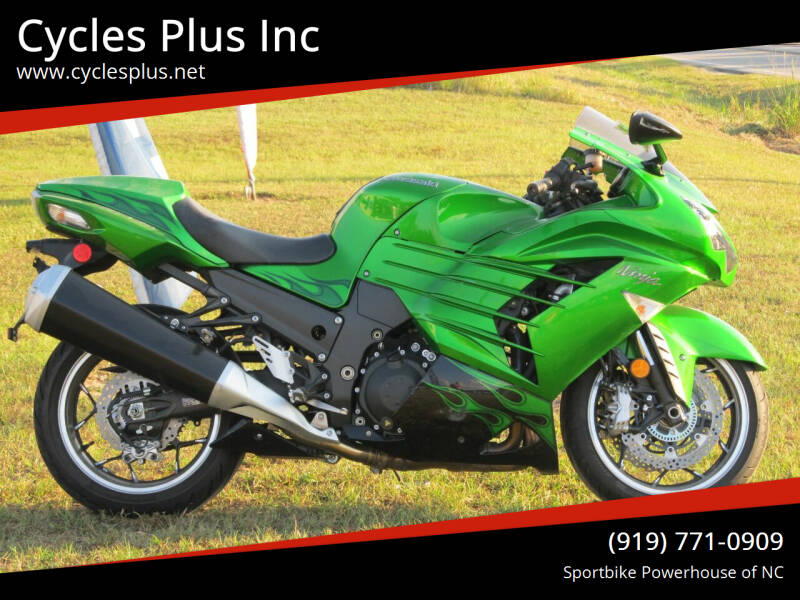 2012 Kawasaki ZX14-R for sale at Cycles Plus Inc in Garner NC