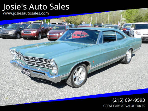 1967 Ford Galaxie 500 for sale at Josie's Auto Sales in Gilbertsville PA