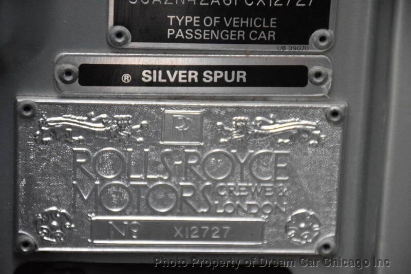 1985 Rolls-Royce Silver Spur