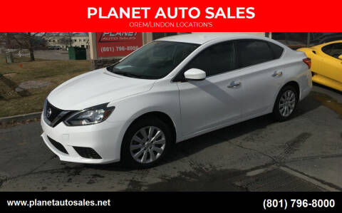 2017 Nissan Sentra for sale at PLANET AUTO SALES in Lindon UT