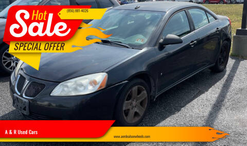 2009 Pontiac G6 for sale at A & R Used Cars in Clayton NJ