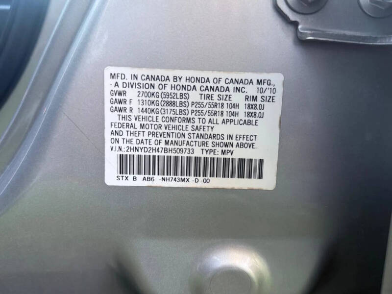 2011 Acura MDX SH-AWD w/Tech w/RES