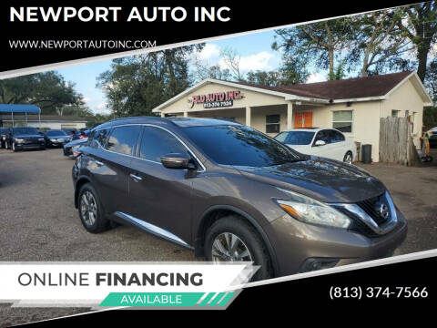 2015 Nissan Murano for sale at NEWPORT AUTO INC in Tampa FL