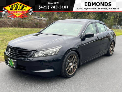 2008 Honda Accord for sale at West Coast AutoWorks -Edmonds in Edmonds WA