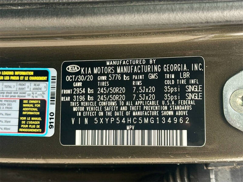 2021 Kia Telluride SX