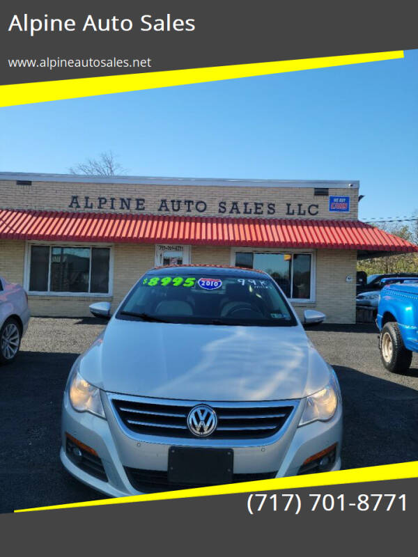2010 Volkswagen CC for sale at Alpine Auto Sales in Carlisle PA