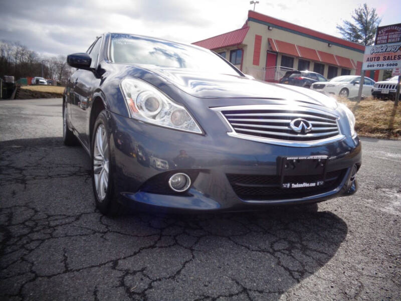 2012 Infiniti G25 Sedan for sale at Quickway Exotic Auto in Bloomingburg NY