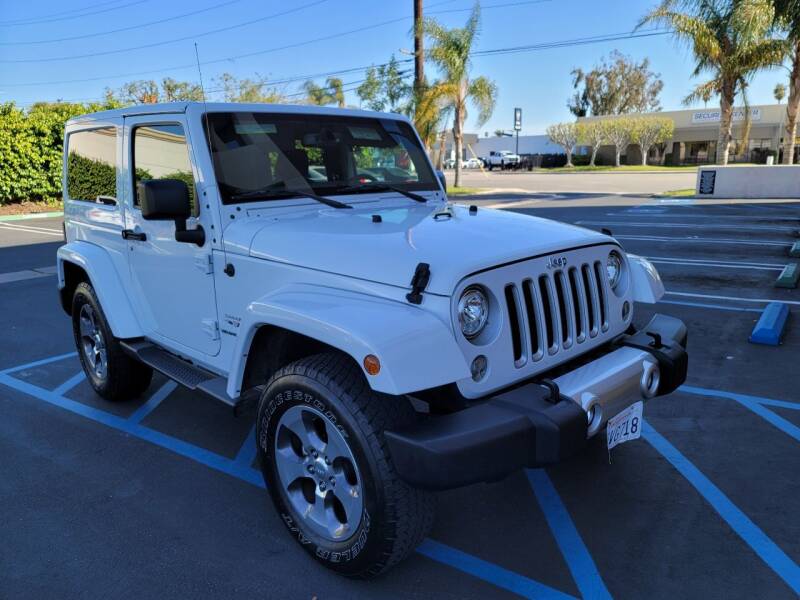 2018 Jeep Wrangler JK for sale at Auto Facil Club in Orange CA