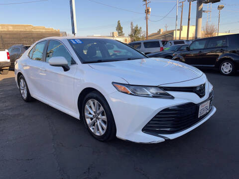 2018 Toyota Camry for sale at WILSON MOTORS in Stockton CA