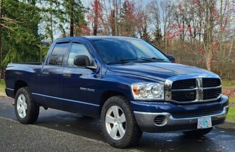 2007 Dodge Ram Pickup 1500 for sale at CLEAR CHOICE AUTOMOTIVE in Milwaukie OR