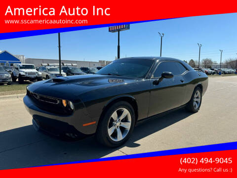 2016 Dodge Challenger for sale at America Auto Inc in South Sioux City NE