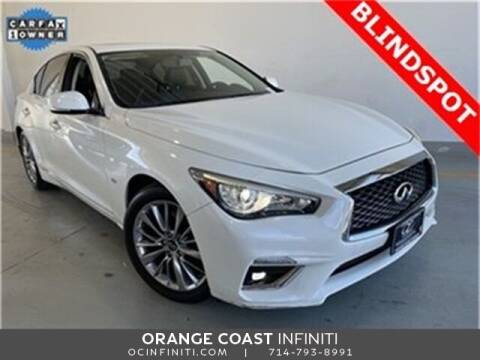 2018 Infiniti Q50 for sale at ORANGE COAST CARS in Westminster CA