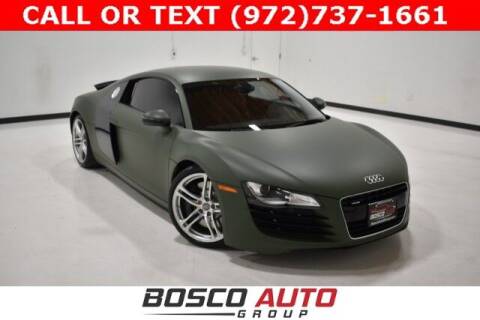 2009 Audi R8 for sale at Bosco Auto Group in Flower Mound TX