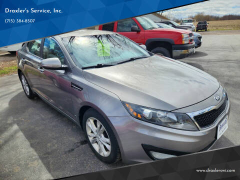 2013 Kia Optima for sale at Draxler's Service, Inc. in Hewitt WI