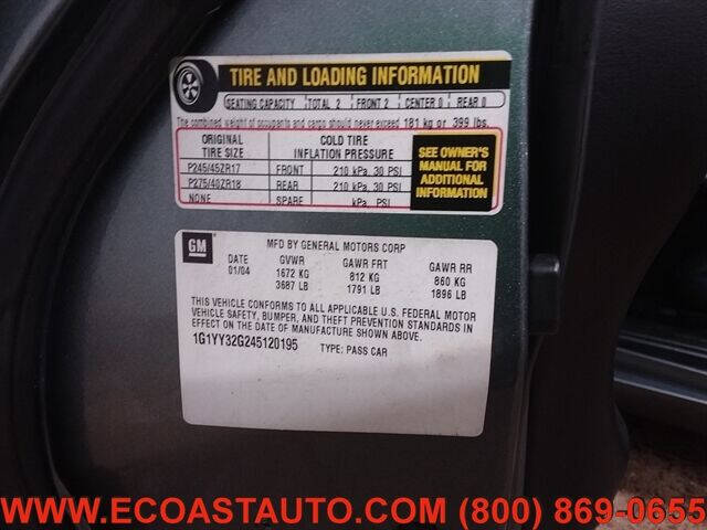 2004 Chevrolet Corvette