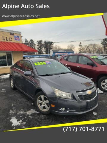 2013 Chevrolet Cruze for sale at Alpine Auto Sales in Carlisle PA